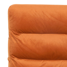 Avenel Velvet Semi-Compressed Accent Chair